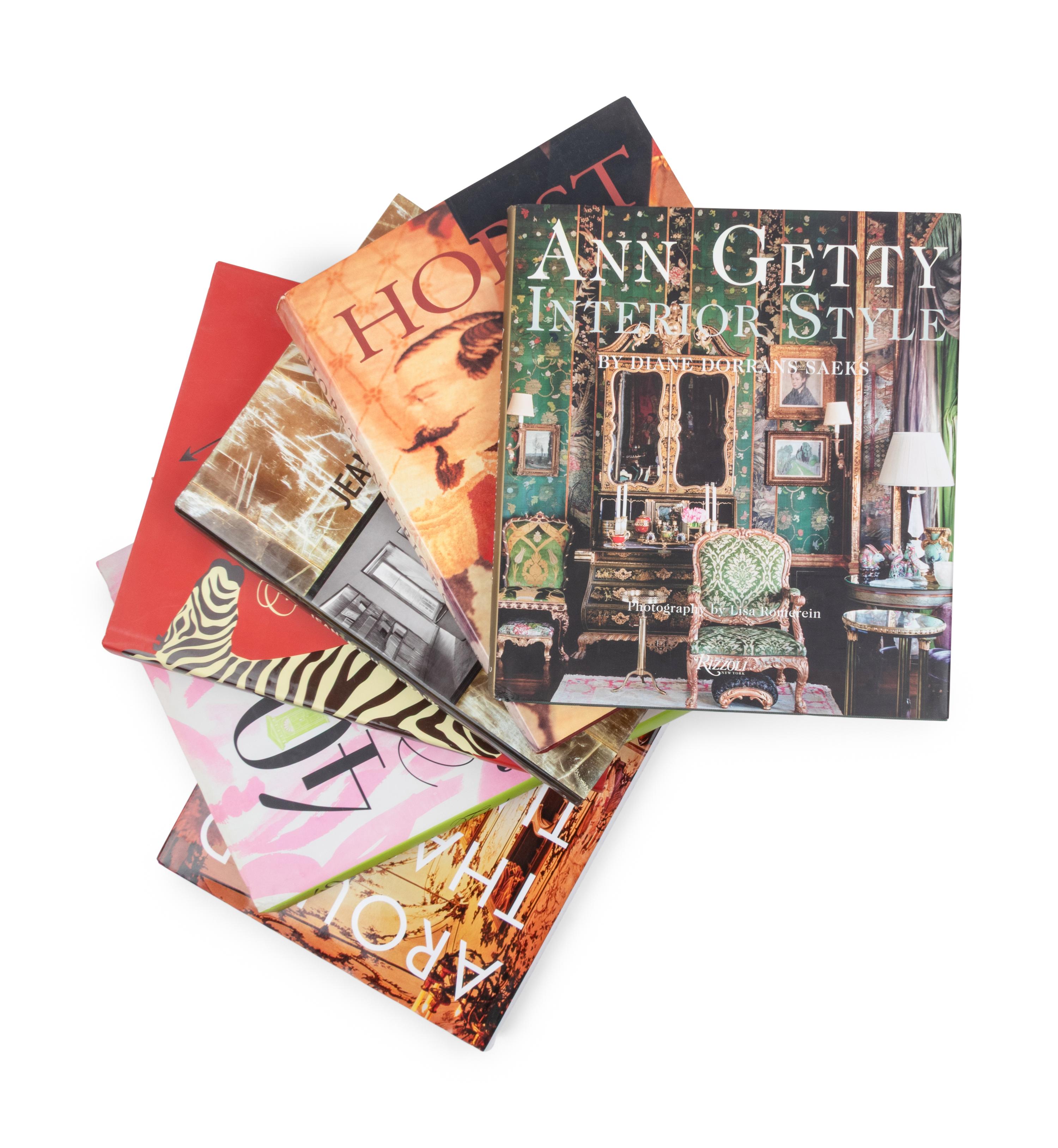 Six Interior Design Books