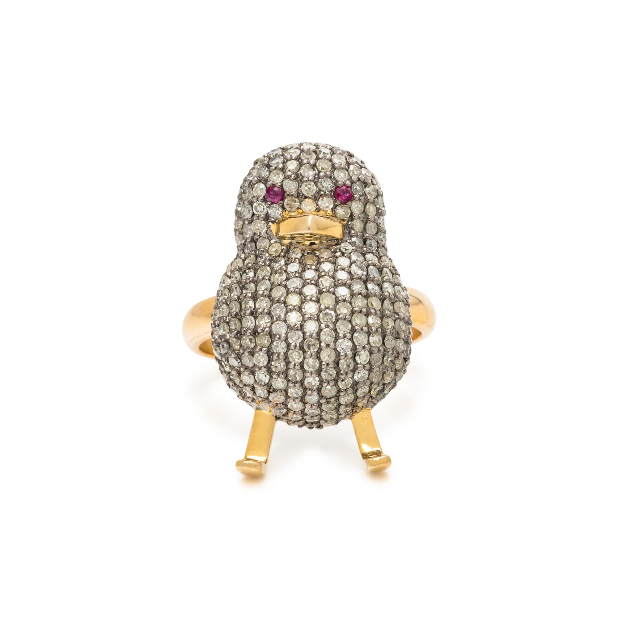 DIAMOND CHICK RING