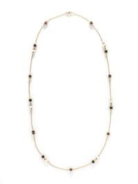 BULGARI, ROSE GOLD AND CERAMIC 'B.ZERO1' NECKLACE