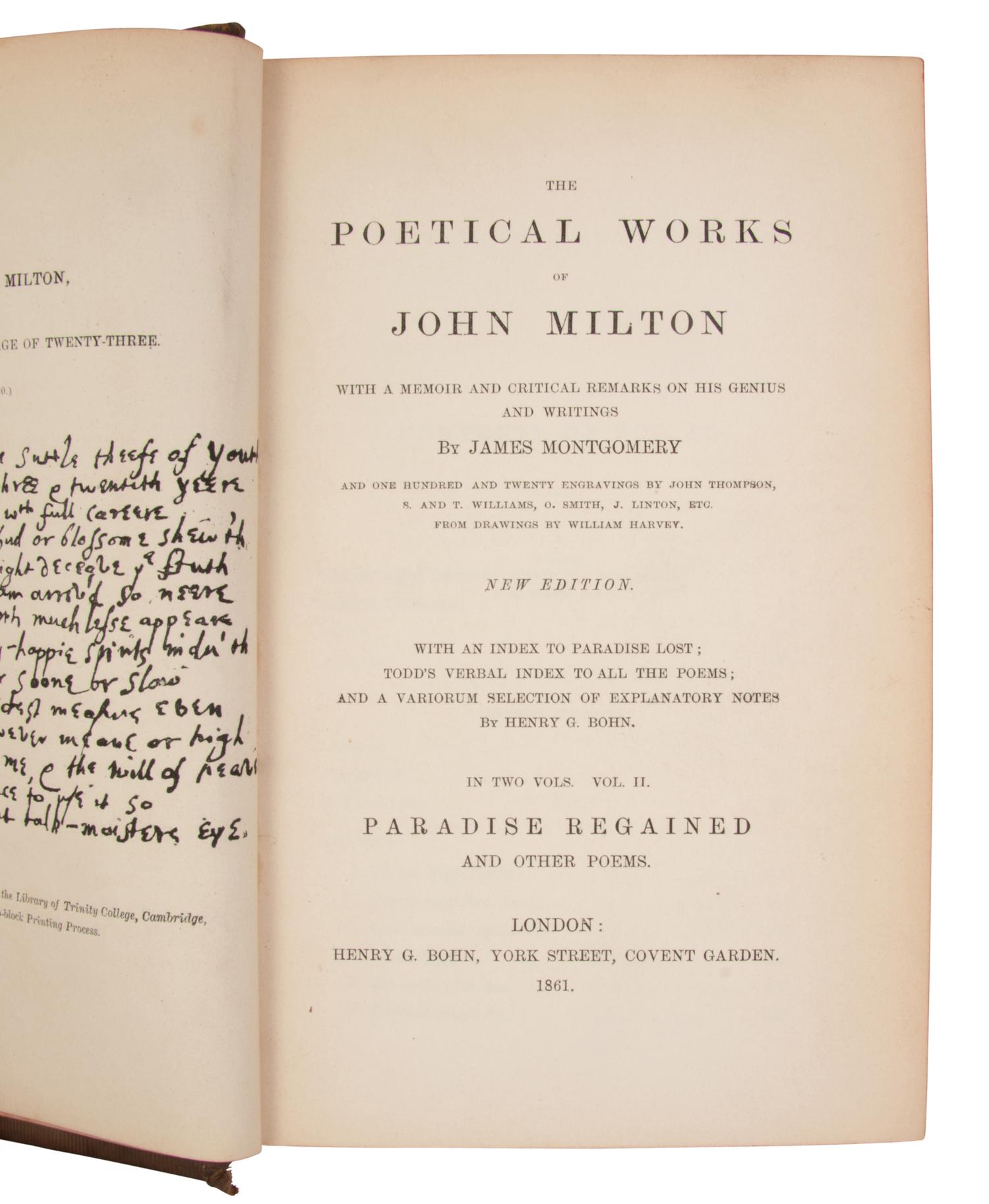 [LEATHER BINDINGS]. A group of 12 works in 20 volumes, in 19th and 20th-century leather bindings, including: