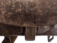 [CIVIL WAR]. Model 1851 cavalry sabre belt by W. Kinsey retaining shoulder strap and equipped with Model 1851 enlisted sword belt plate, maker marked cartridge box, and maker marked cap pouch.