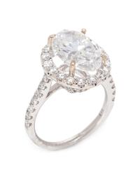 An 18 Karat White Gold and Diamond Ring, 3.85 dwts.