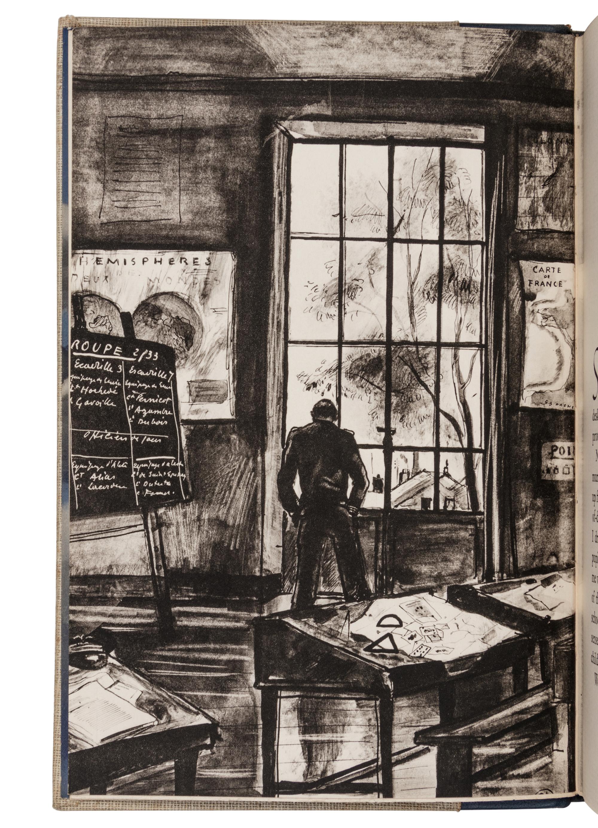 SAINT-EXUPERY, Antoine de (1900-1944). Flight to Arras . New York: Reynal & Hitchcock, 1942.