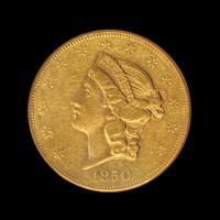 A United States 1850-O Liberty Head $20 Gold Coin