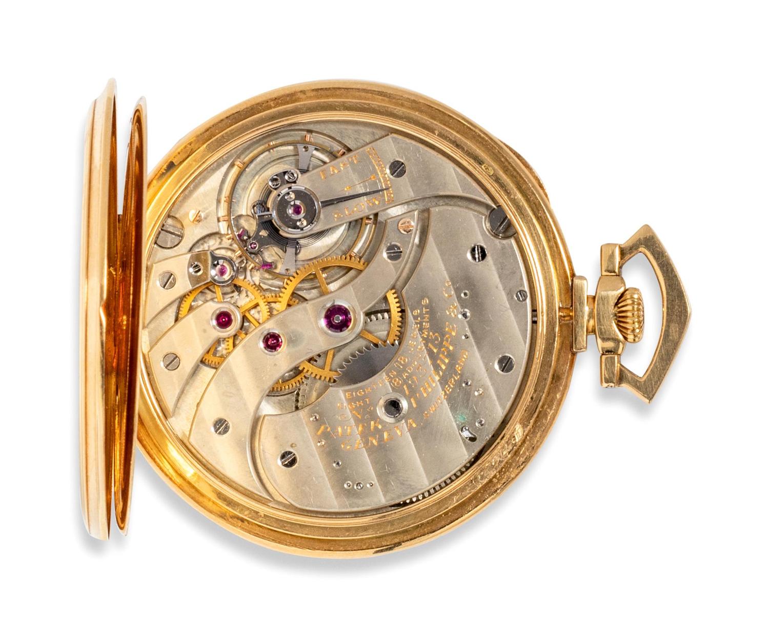 Patek Philippe, Yellow Gold Open Face Pocket Watch