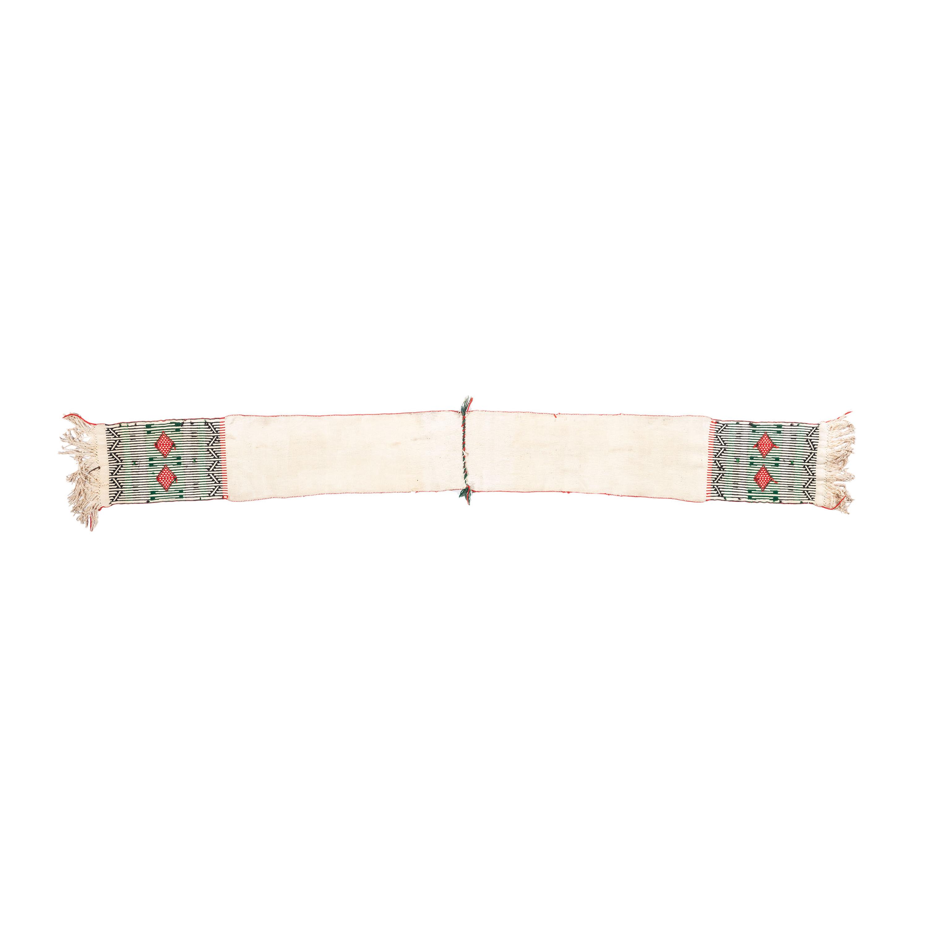 Hopi Embroidered Dance Sash