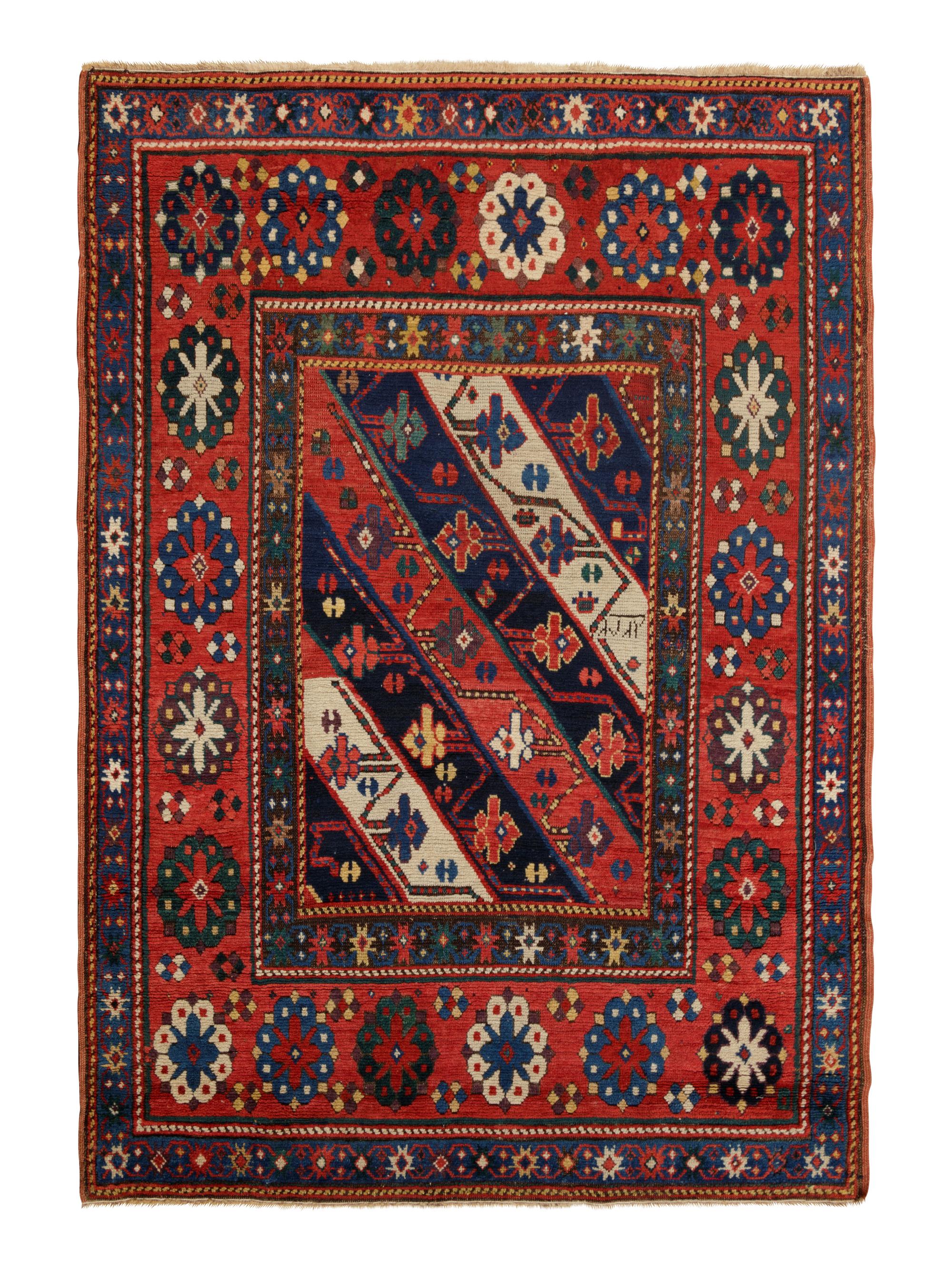 A Caucasian Gangeh Wool Rug