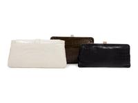 Six Lambertson Truex Exotic Skin Frame Clutch Bags