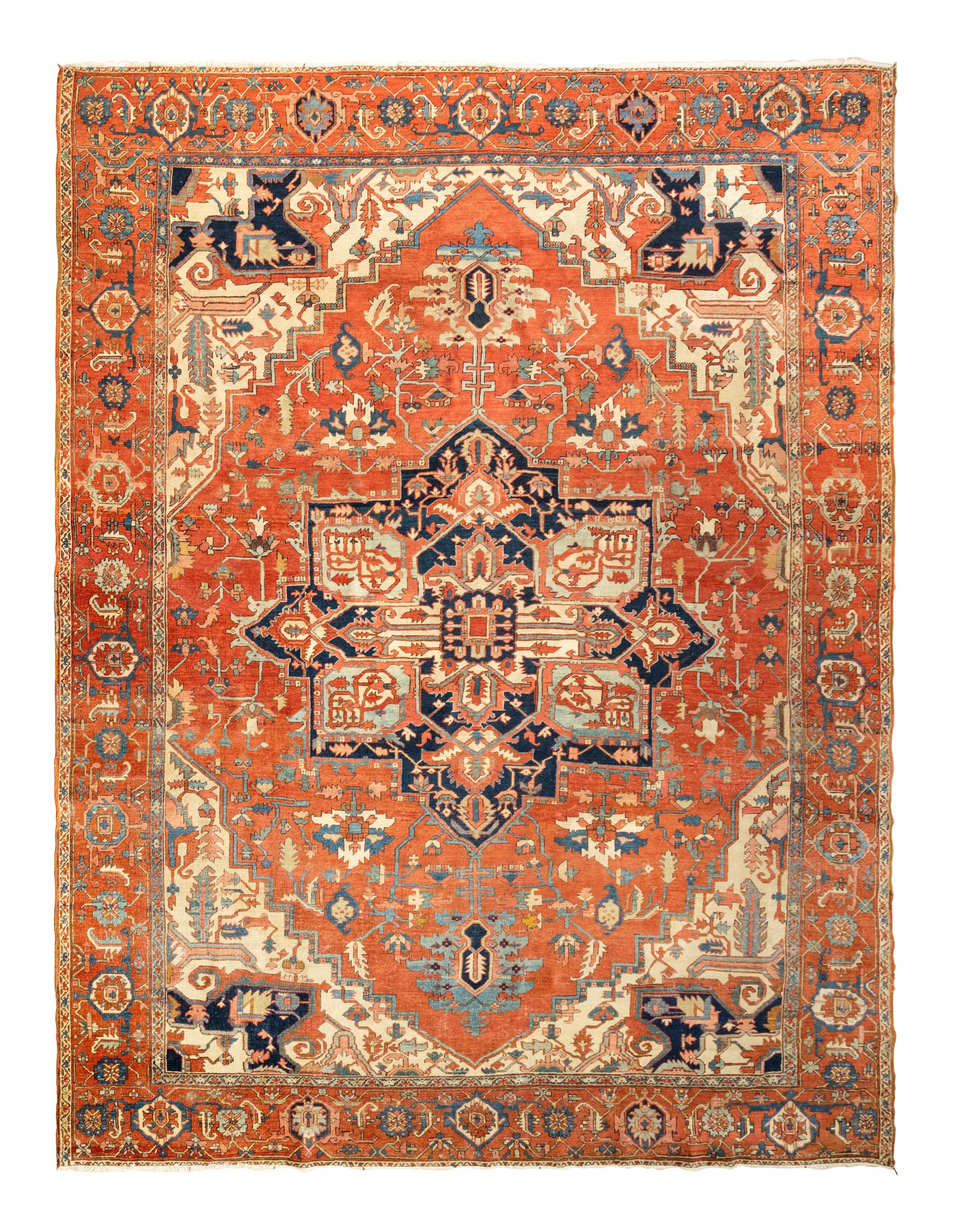 A Serapi Wool Rug