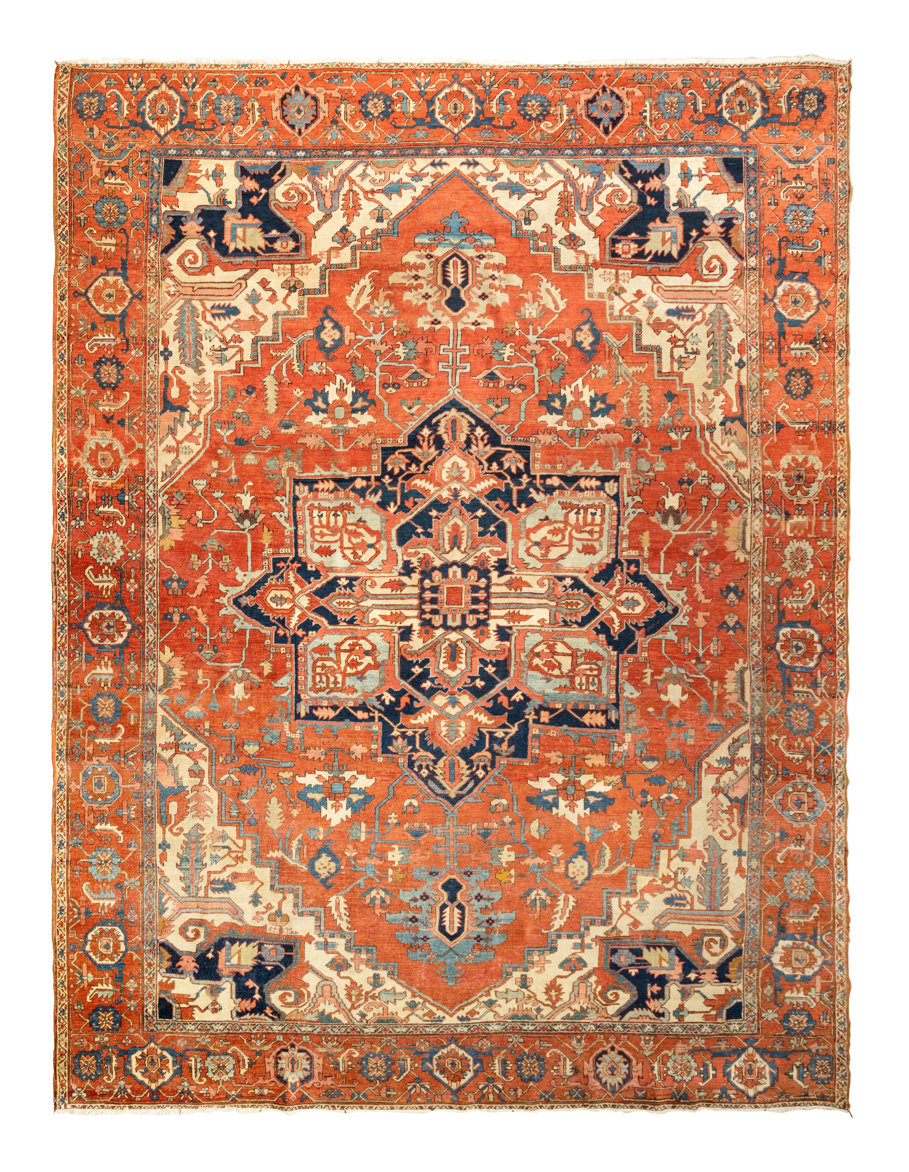 A Serapi Wool Rug