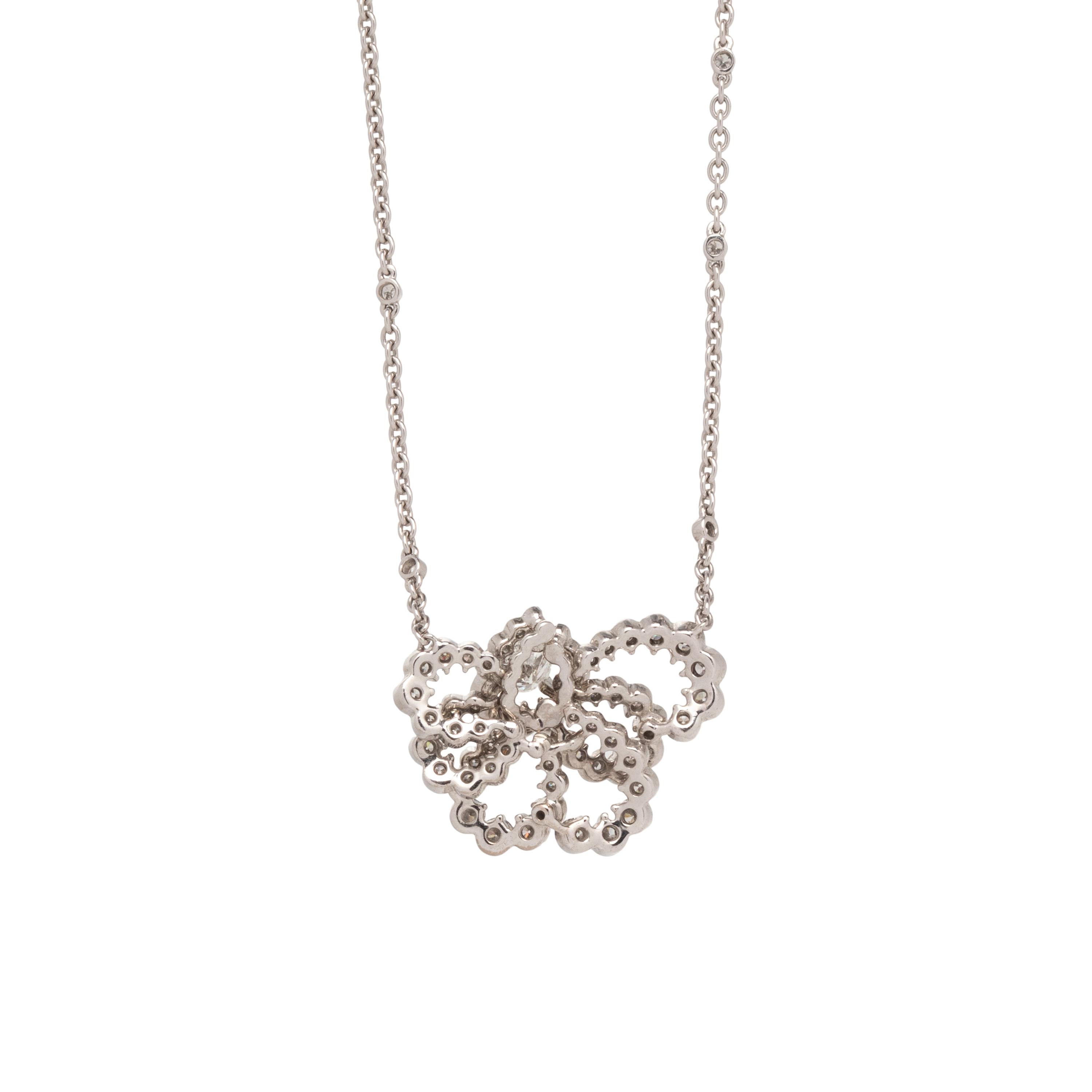 DIOR, FRENCH, DIAMOND 'COCOTTE' NECKLACE
