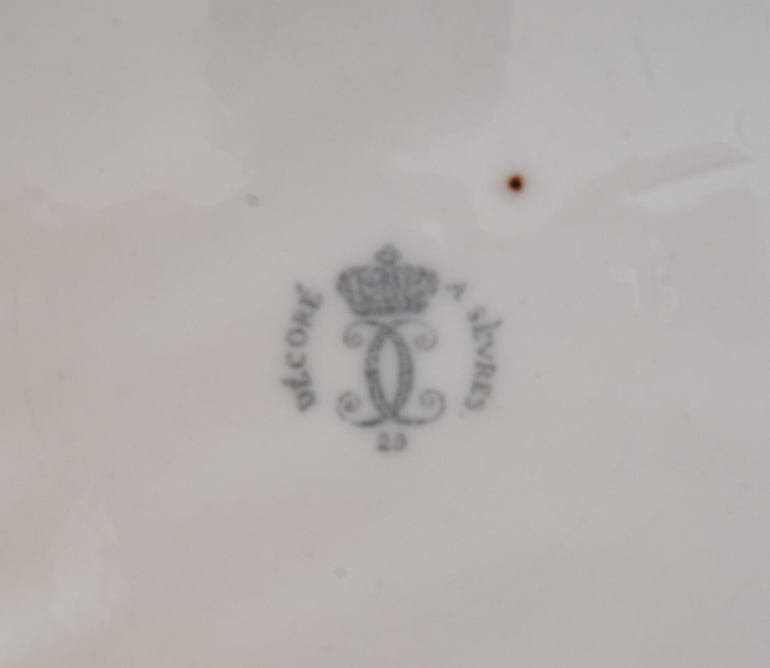Four Sevres Porcelain Articles — Circa 1826-1831