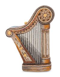 Judith Leiber Carnegie Hall Harp Minaudière