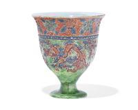 A Wedgwood Incised Lustreware 'Dragon' Vase