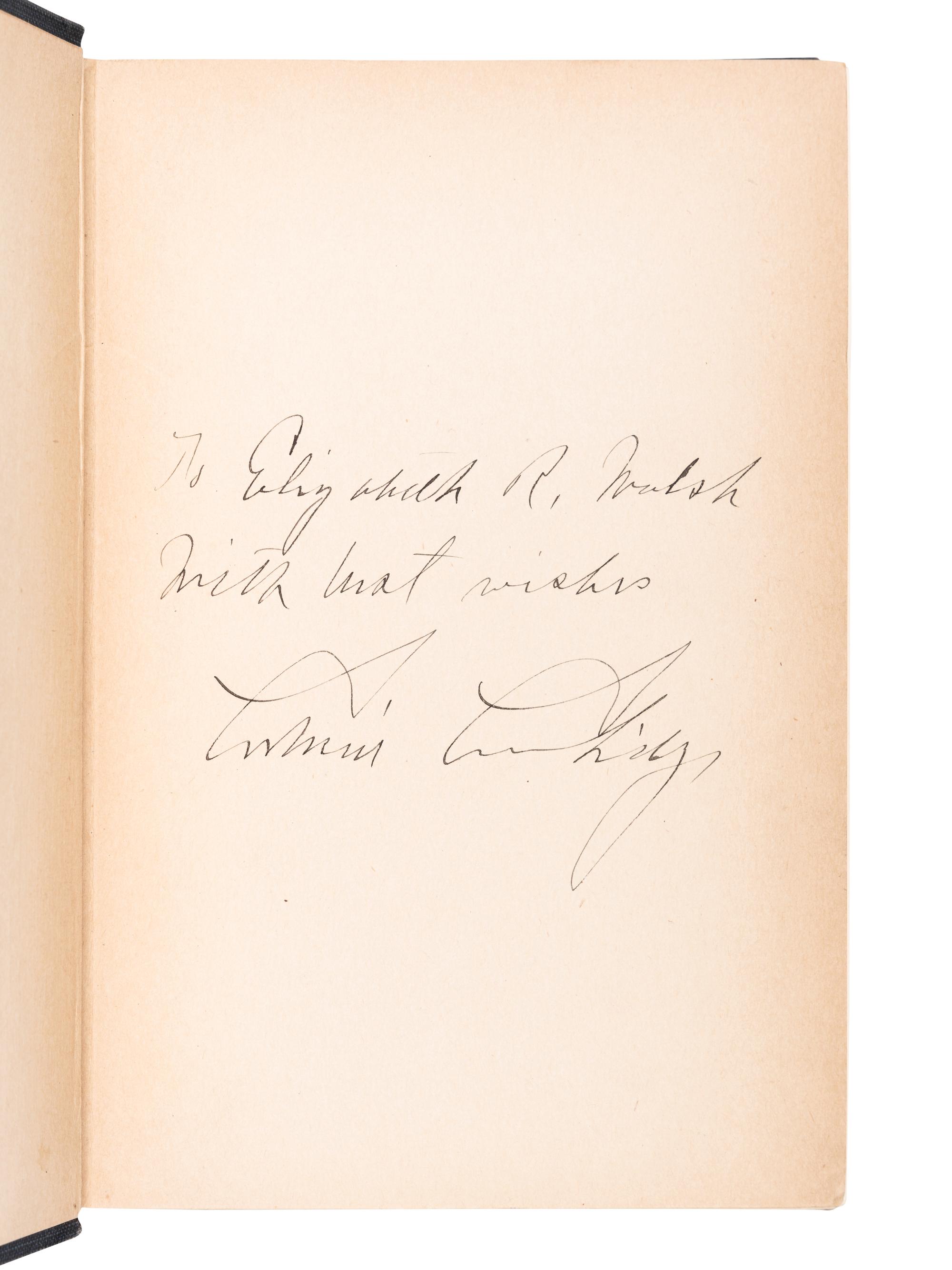 COOLIDGE, Calvin (1872-1933). Autobiography. New York: The Cosmopolitan Book Company, 1929.