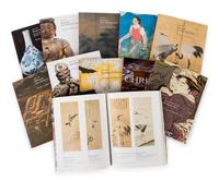 [JAPANESE, KOREAN & OTHER ASIAN WORKS OF ART] A group of reference works and auction catalogues about Japanese, Korean and other Asian art