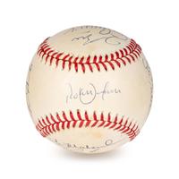 A 1992 Toronto Blue Jays World Series Champions Team Signed Autograph Baseball (Beckett Authentication Services BAS Certified)