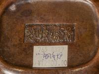 A Chinese Bronze Hand Warmer