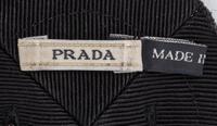 PRADA & MIU MIU, THREE BROOCHES & TWO PAIRS OF EAR CLIPS