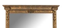 A Victorian Giltwood Overmantel Mirror