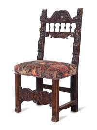 A Set of Three Renaissance Revival Side Chairs