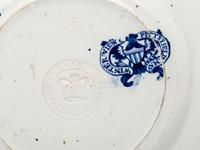 Six Historical Blue Staffordshire Articles