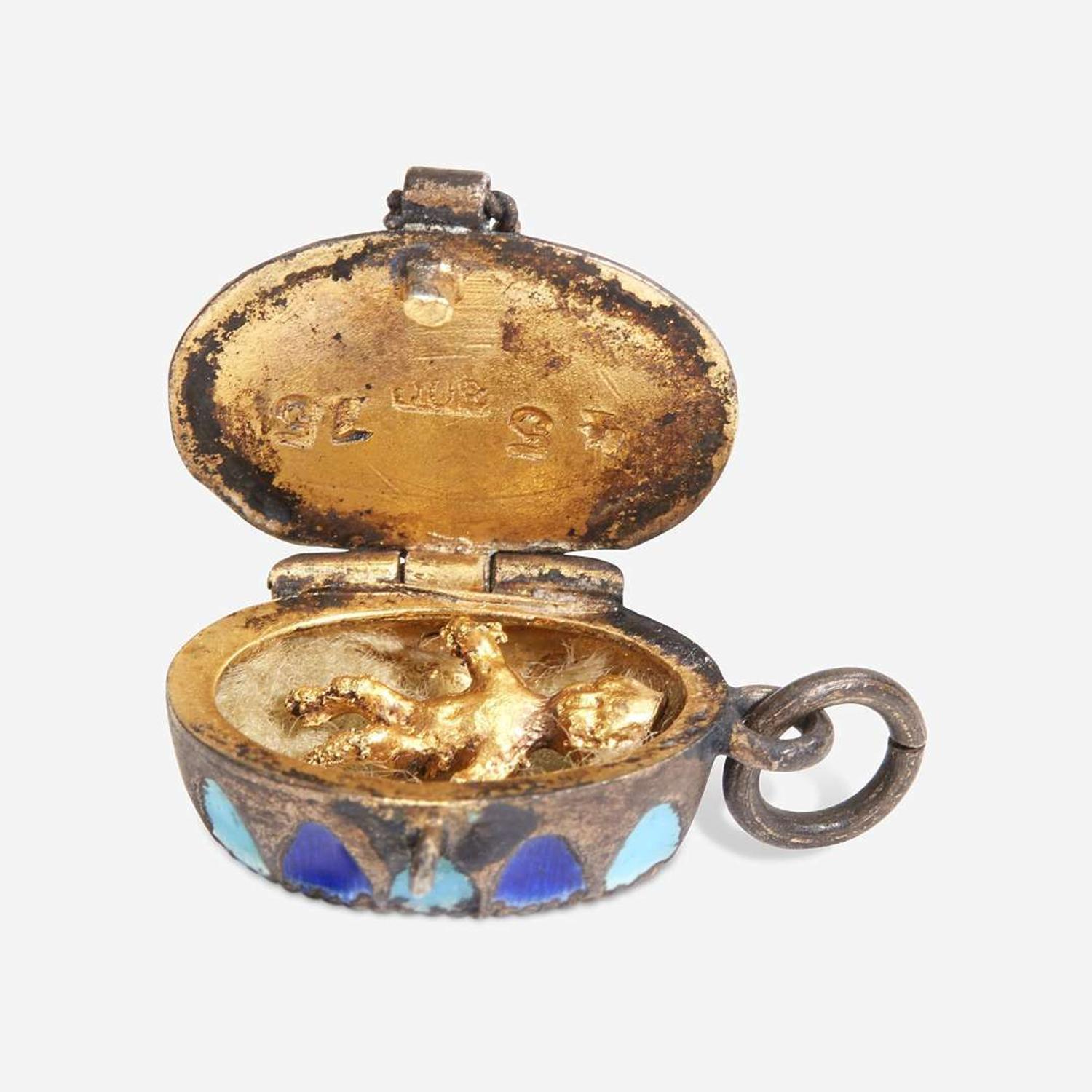 Two Micromosaic and Pietra Dura Brooches 19th century