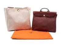 Hermès Convertible Toile Herbag, 2001