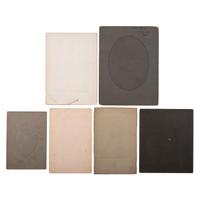 [EARLY PHOTOGRAPHY - PORTRAITURE]. A large group of over 240 portraits of men, primarily cabinet cards, comprising: