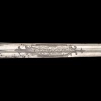 Cased Clauberg Model 1850 Foot Officers Sword Presented to Lt. Asaph Dodge of the 116th NY with Belt and Sash