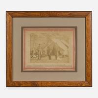 [Presidential] [Lincoln, Abraham] Albumen Photograph