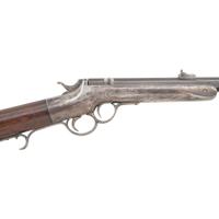 Kittredge & Co Marked Wesson Two Trigger Military Style Rifle