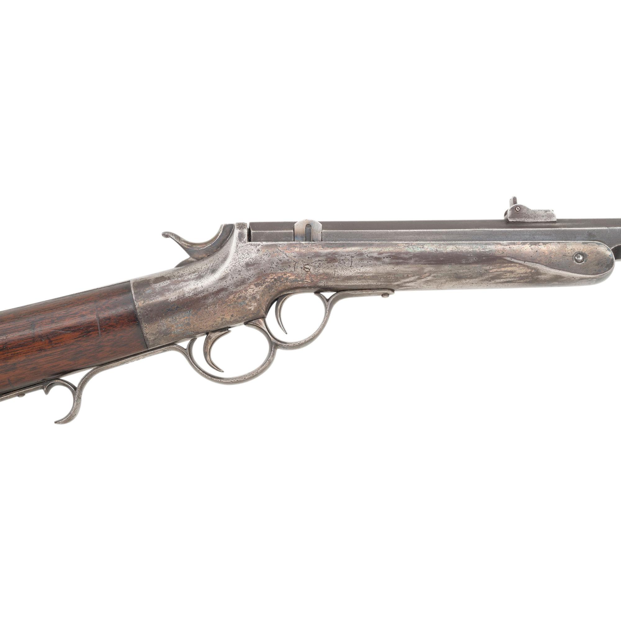 Kittredge & Co Marked Wesson Two Trigger Military Style Rifle