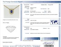 SAPPHIRE AND DIAMOND NECKLACE