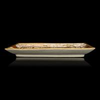 A Japanese Satsuma Rectangular Dish, Seikōzan Workshop (Circa 1900) 日本明治時代 薩摩燒賞盤