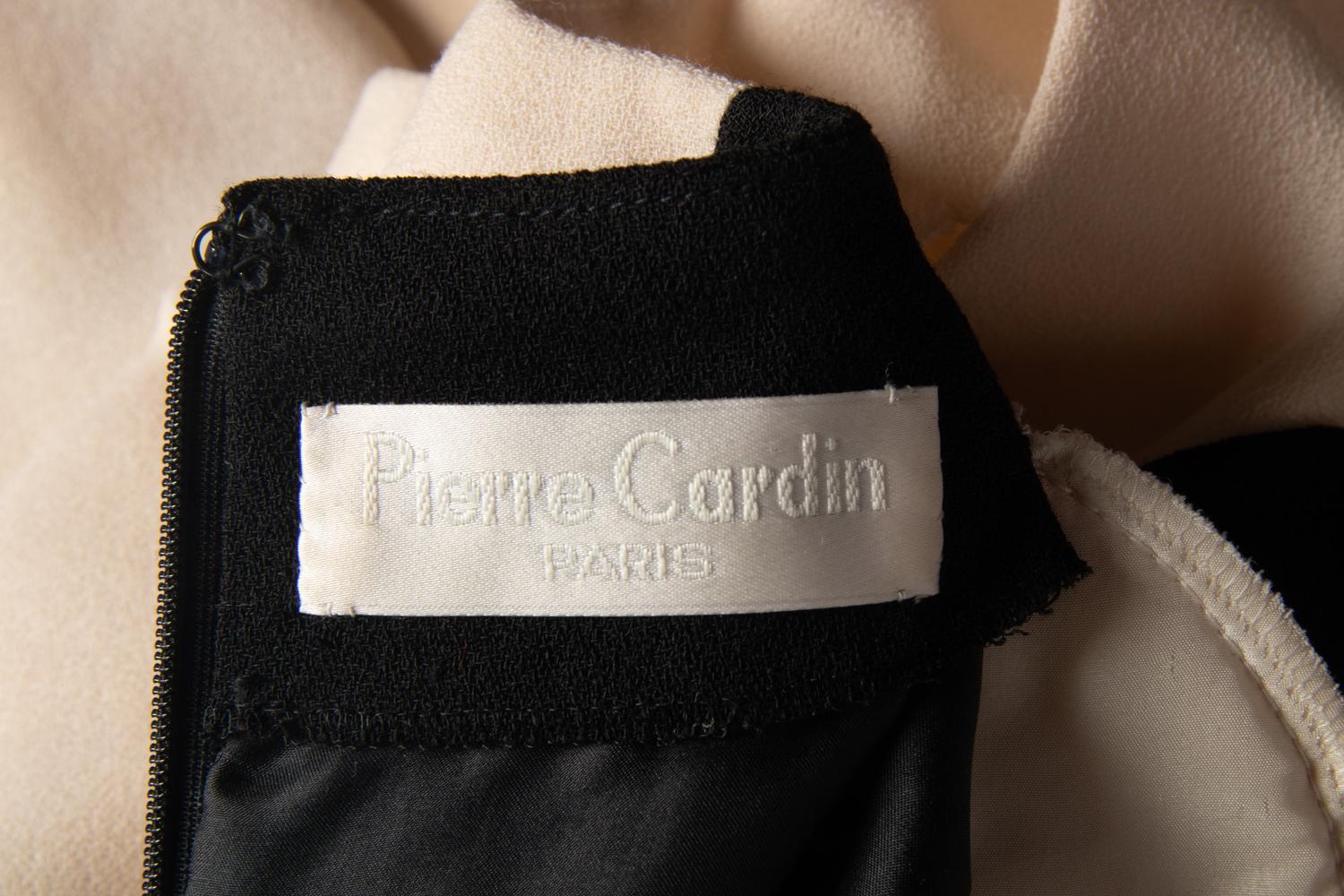 Pierre Cardin Haute Couture Color-Blocked Dress