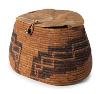 Cahuilla Lidded Basket