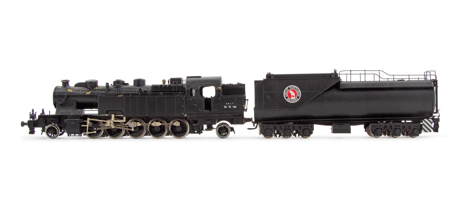 A Group of Five Polychrome Locomotives