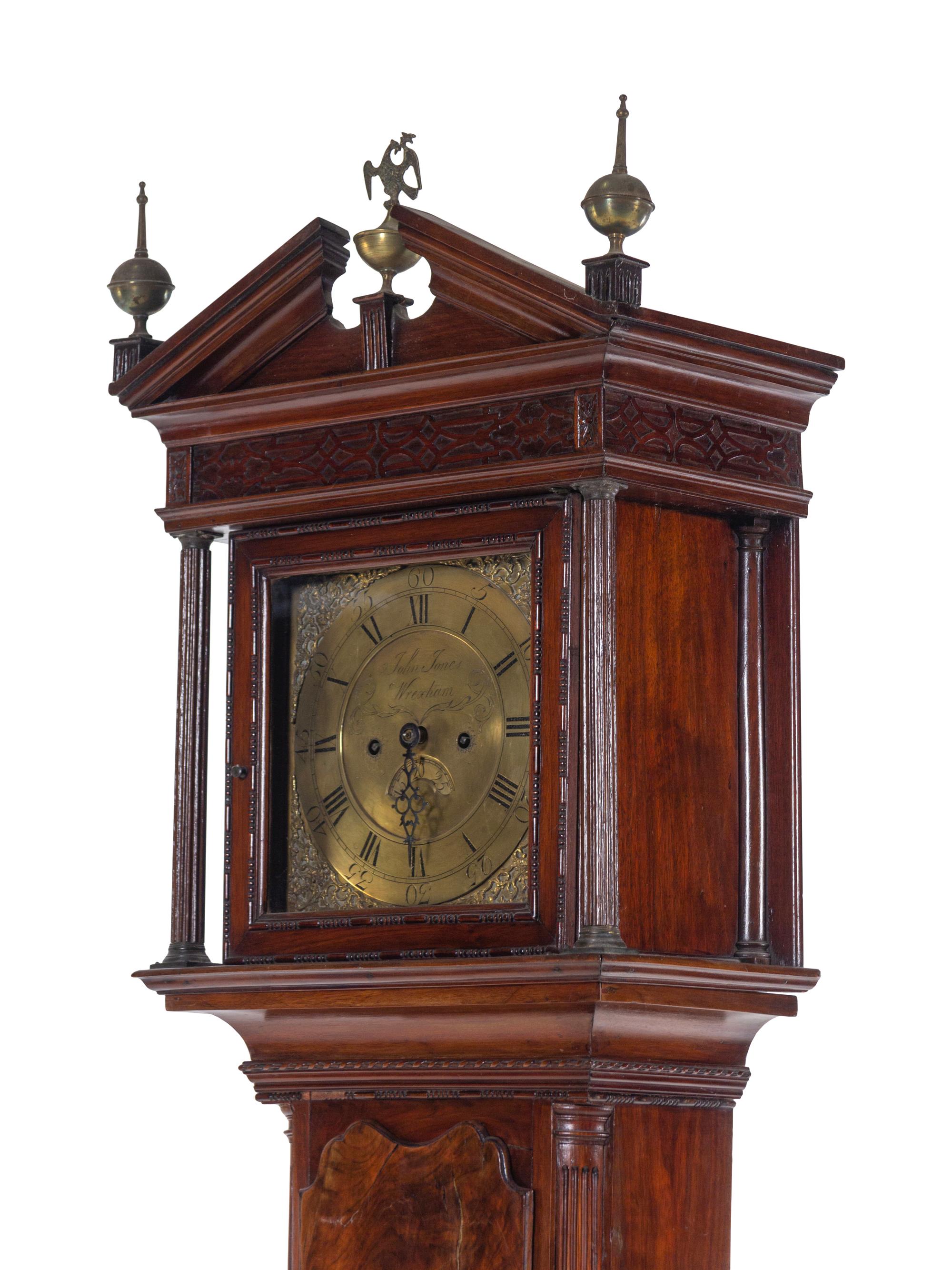A George III Mahogany Tall Case Clock