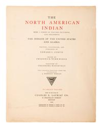 [NATIVE AMERICAN]. CURTIS, Edward (1868-1952). North American Indian Prospectus.