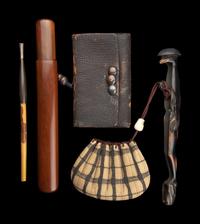 Two Japanese Smoking Sets