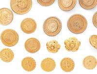 Collection of 86 Chanel Buttons, 1980-2000s