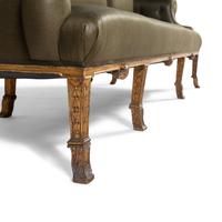 A George III Style Giltwood Sofa
