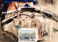 New York Central Park Winter (from Currier & Ives as Interpreted by Salvador Dalí ), 1971