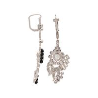 DIAMOND AND ONYX EARRINGS