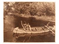 REED, Roland (1864-1934), photographer. The Hunters / Ojibwa . 1907.