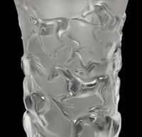 A Lalique Frosted Glass Vase