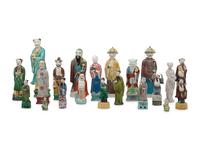 21 Chinese Porcelain Figures