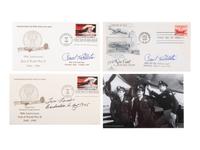 [WWII - HIROSHIMA]. Over 180 signatures from the pilots and crew of the Enola Gay and Bockscar .