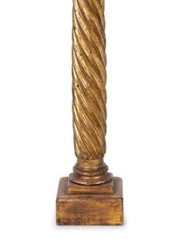 An Italian Carved Giltwood Corinthian Column — 18TH/19TH CENTURY